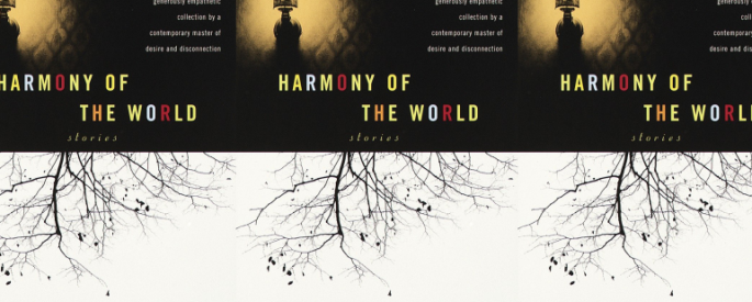 Harmony of the World cover in a repeated pattern