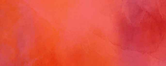 abstract painting with blended red, pink, and orange