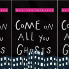 Come On All You Ghosts cover in a repeated pattern