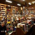 Photograph of the inside of a bookstore
