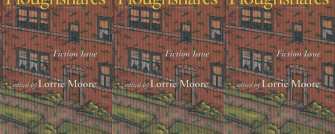 Cover art for Ploughshares edition edited by Lorrie Moore