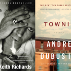 Cover art for Life by Keith Richards and Townie by Andre Dubus III