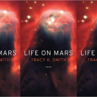 side by side series of the cover of Tracy K. Smith's Life on mars