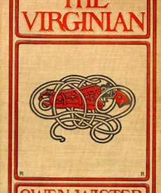 cover of "THE VIRGINIAN" by Owen Wister