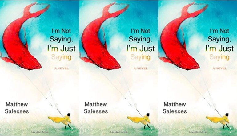 The cover of I'm Not Saying I'm Just Saying side-by-side-by-side. 