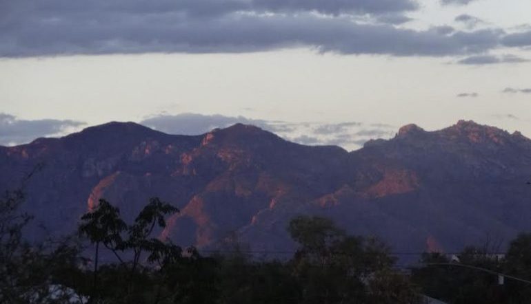 Tucson, Arizona mountain range