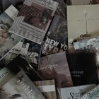 A pile of literary magazines and reviews