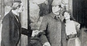 Film Still from A Scandal In Bohemia 1916