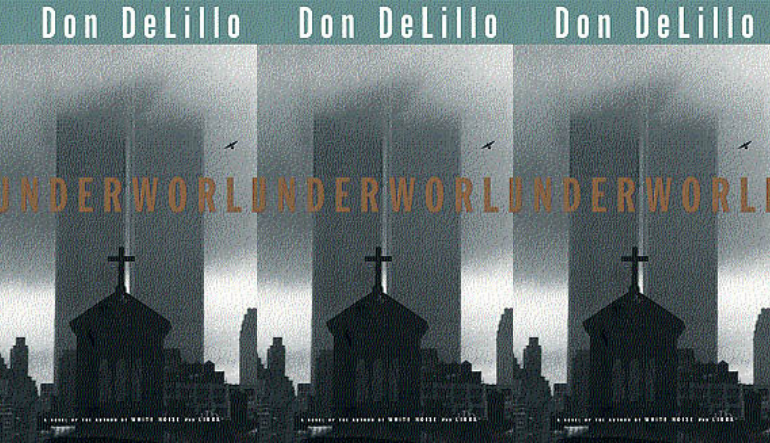 The cover of the book Underworld side by side.