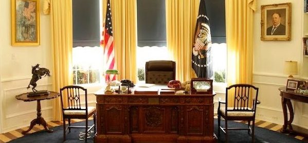 Picture of the oval office. 
