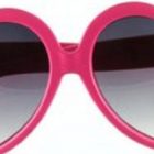 Heart-Shaped Pink Sunglasses
