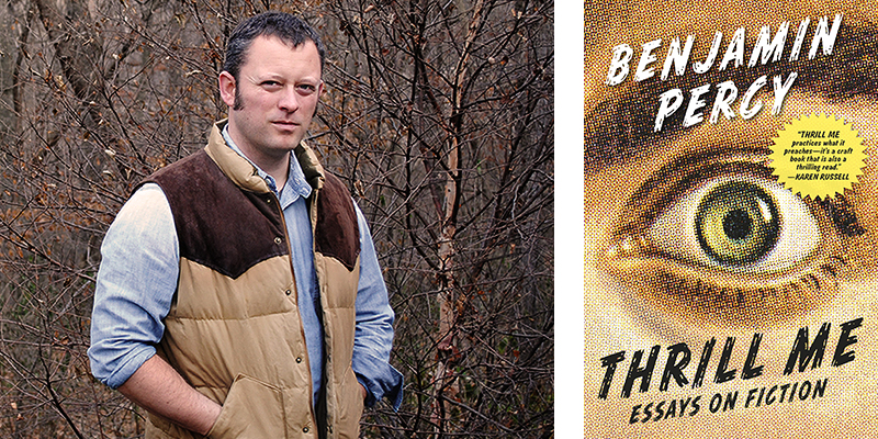 Benjamin Percy and his book, Thrill Me 