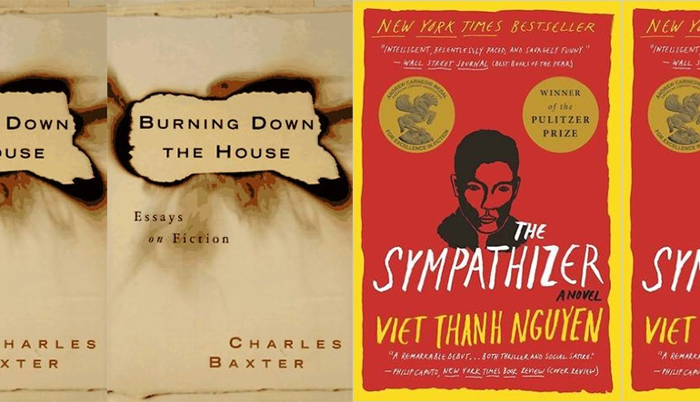 burning down the house and the sympathizer book covers