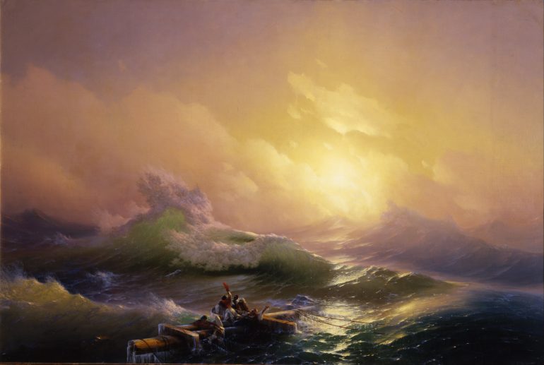 Hovhannes Aivazovsky The Ninth Wave painting 