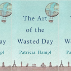 The Art of the Wasted Day book cover in a repeated pattern
