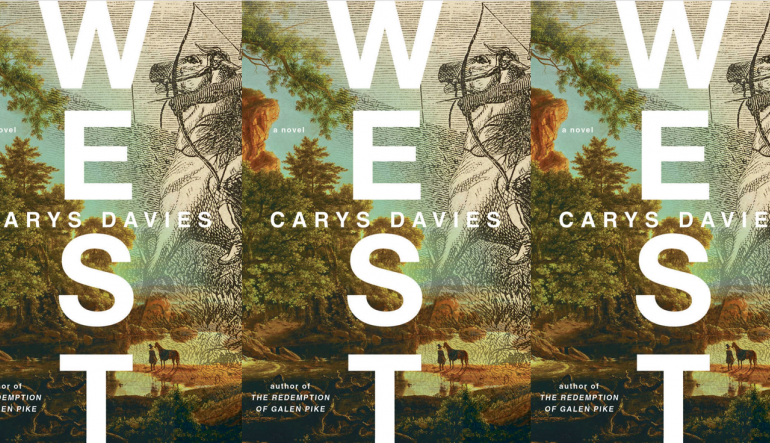 West book cover in a repeated pattern