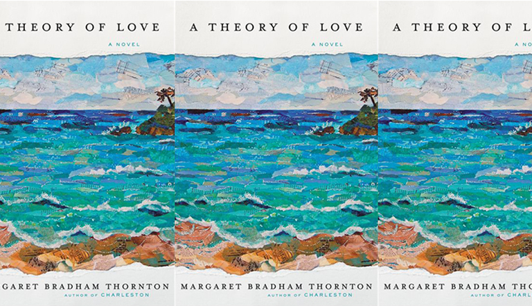 A Theory of Love cover in a repeated pattern