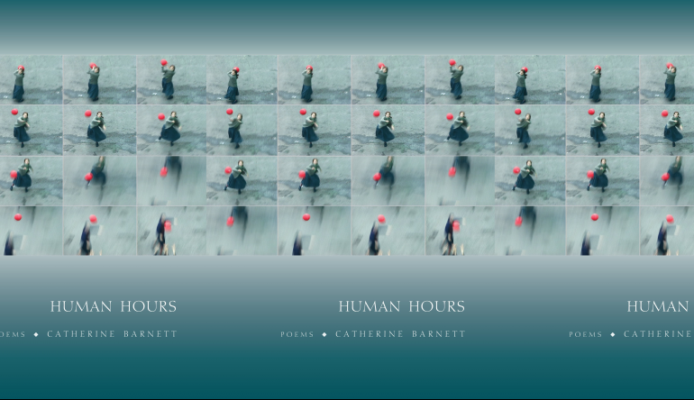 Human Hours cover in a repeated pattern