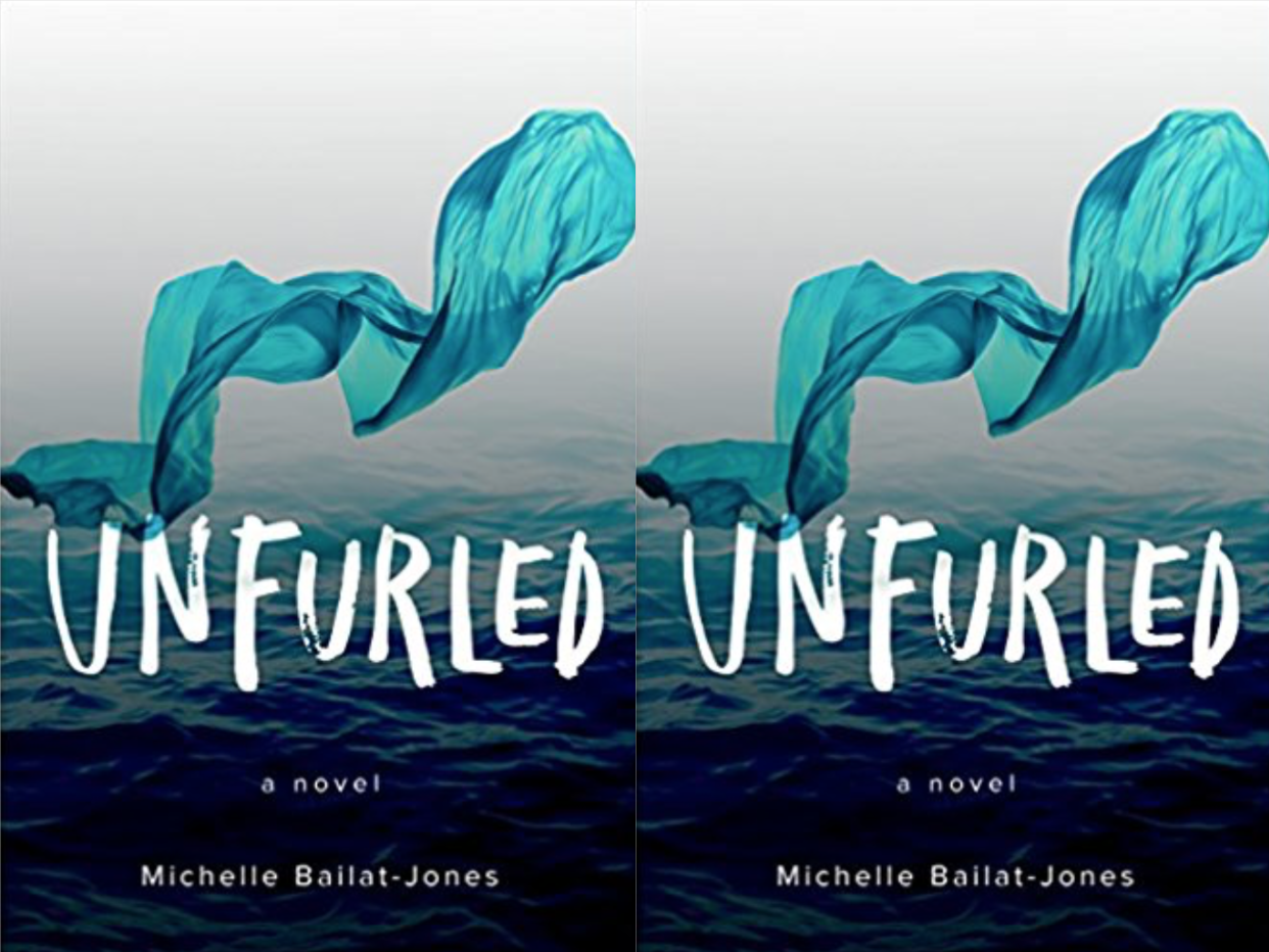 Cover image of Michelle Bailat-Jones' book Unfurled