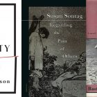 Book covers of books by Susan Sontag, Maggie Nelson, and Dorothy Allison