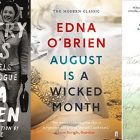 Book covers of works by Edna O'Brien