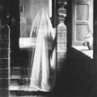 a photograph from 1899 that appears to include a ghost