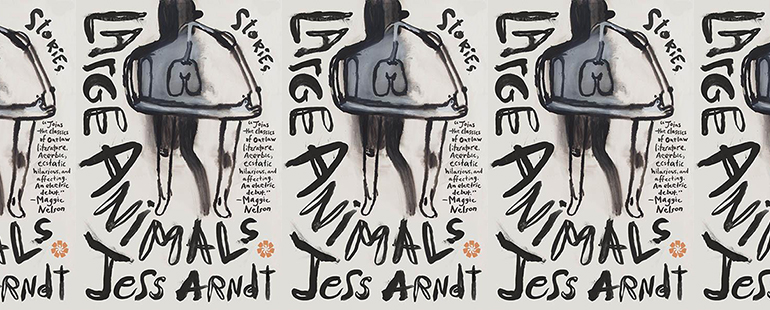 the book cover for Large Animals