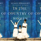 the book cover of In the Country of Women featuring three young girls in dresses