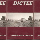 side by side series of the cover of Cha's Dictee