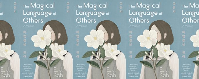 side by side series of the cover of The Magical Language of Others