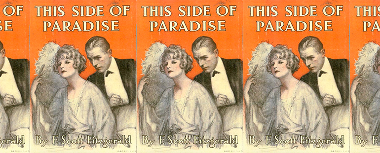 side by side series of the cover of F. Scott Fitzgerald's This Side of Paradise