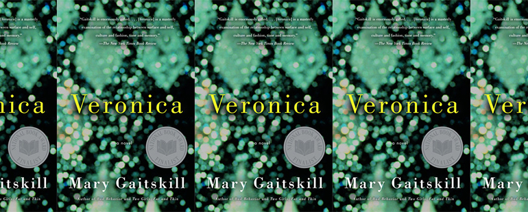 side by side series of the cover of Gaitskill's Veronica