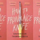 side by side series of the cover of How to Pronounce Knife by Souvankham Thammavongsa