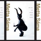 side by side series of the cover of Metta Sáma's Swing At Your Own Risk