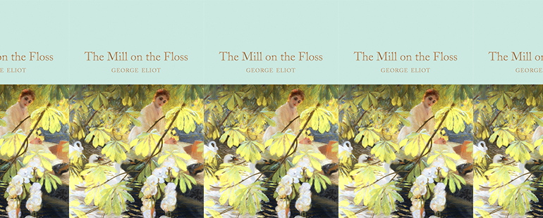 side by side series of the cover of The Mill on the Floss