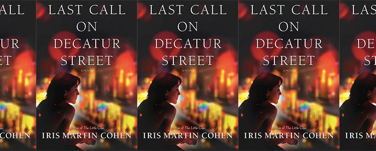 side by side series of the cover of Last Call on Decatur Street