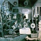 one of Picasso's paintings from the Las Meninas suite (1957)