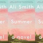 side by side series of the cover of Ali Smith's Summer