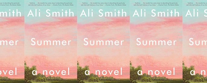 side by side series of the cover of Ali Smith's Summer