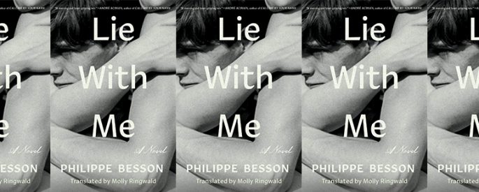 side by side series of the cover of Lie with Me