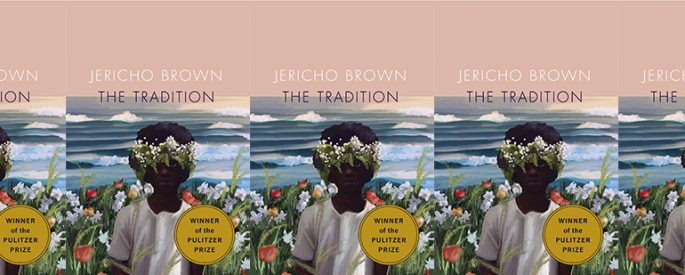 side by side series of the cover of Jericho Brown's The Tradition