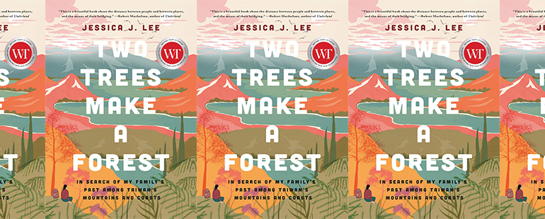 side by side series of the cover of Two Trees Make a Forest