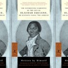 side by side series of the cover of the interesting narrative of the life of oladuah equiano