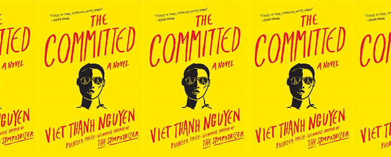 side by side series of the cover of The Committed