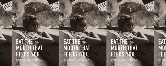 side by side series of the cover of Eat the Mouth That Feeds You