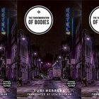 side by side series of the cover of The Transmigration of Bodies