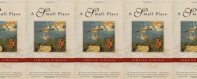 side by side series of the cover of A Small Place