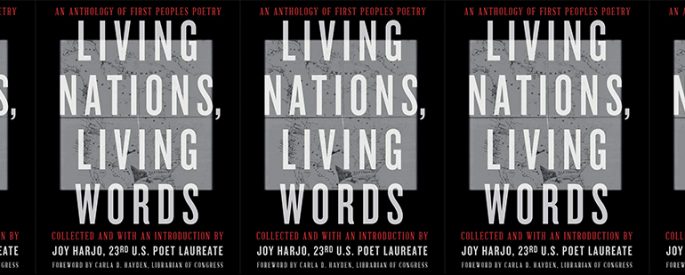 side by side series of the cover of Living Nations, Living Words