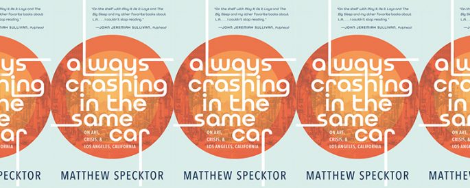 side by side series of the cover of Always Crashing in the Same Car