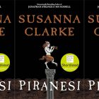 side by side series of the cover of Piranesi